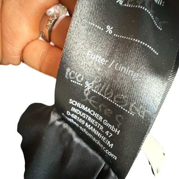 Dorothee Schumacher Snake Genuine Leather Straight & Pencil Skirt 2 Green - Picture 12 of 14